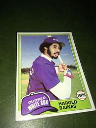 Image result for Harold Baines Rookie