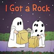 Image result for Charlie Brown Ghost Trick or Treat