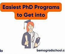 Image result for Easiest PhD Programs to Get Into
