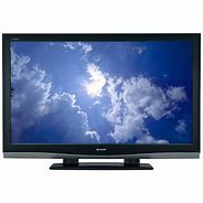 Image result for AQUOS LCD TV in a Table