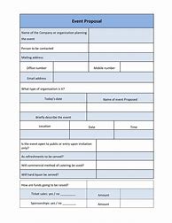 Image result for Event Proposal Template for Wedding