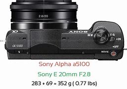Image result for Sony A5100 20Mm