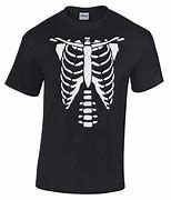 Image result for Skeleton Bone T-Shirt