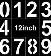 Image result for Number Stencils for Wood