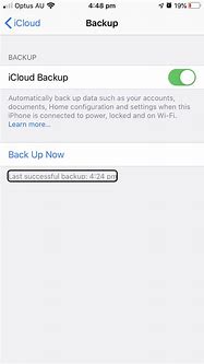 Image result for რას ნიშნავს Backing Up iPhone