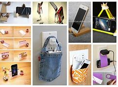 Image result for Phone Holders Plastic DIY