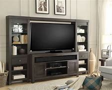 Image result for TV Entertainment Center Dark Brown