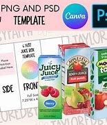 Image result for Carton Juice Box Template
