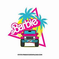 Image result for Barbie Jeep Outline