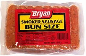 Image result for Bun Length Smoked Sausage