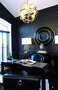 Image result for Black and Gold Office Decor