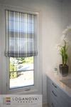 Image result for Striped Roman Shades