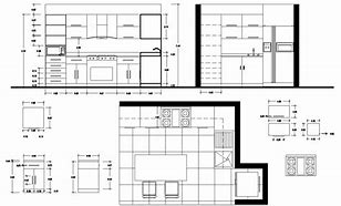 Image result for Kitchen Working Drawing