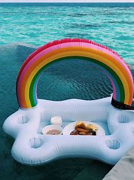 Image result for Inflatable Pool Phone Float