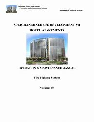 Image result for Operation and Maintenance Manual Cover Page