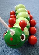 Image result for Caterpillar Pull Toy