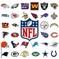 Image result for All 32 NFL Teams Logos with the New