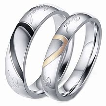 Image result for Couple Band Rings