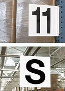 Image result for Aisle Number Signs
