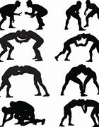 Image result for Wrestling Stance Silhouette