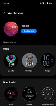 Image result for Galaxy Watch 4 Watchface Poster