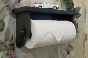 Image result for Black Wall Mounted Paper Towel Holder