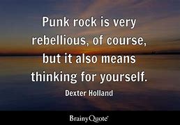 Image result for Punk Rock Quotes