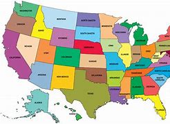 Image result for Us 50 States Map