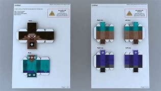 Image result for Minecraft Papercraft Studio