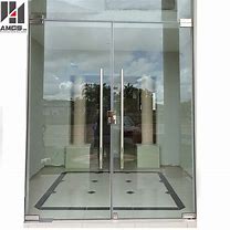 Image result for Frameless Glass Swing Door in Ghana