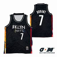 Image result for Kevin Durant Nets Retro Jersey