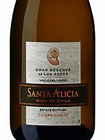 Image result for Santa Alicia Chardonnay Reserva