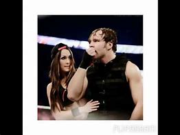 Image result for WWE Dean Ambrose and Nikki Bella