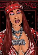 Image result for Cardi B Graphic