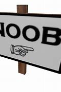 Image result for Roblox Noob Sign