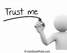 Image result for Trust Me Clip Art