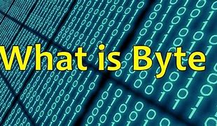 Image result for Byte Example