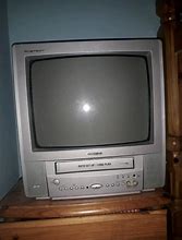 Image result for Old School Small TV with DVD Player