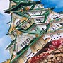 Image result for Osaka Castle Painting