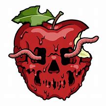 Image result for Rotten Apple Cartoon