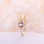 Image result for Peach Rose Gold Morganite Rings