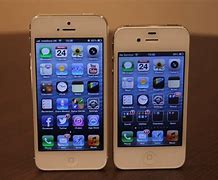 Image result for iPhone 5 vs 4S Size