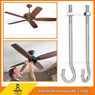 Image result for Installing a Ceiling Fan with Hook
