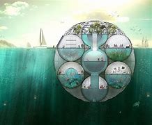 Image result for Water Mansion Futuristic City Future
