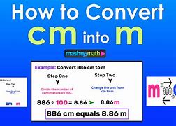 Image result for Cm to Meter Conversion Chart