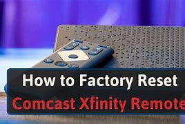 Image result for Reset Comcast Remote