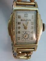 Image result for Vintage Bulova Gold Watch
