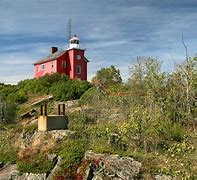 Image result for Marquette Harbor Lighthouse