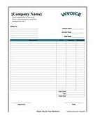 Image result for Commercial Invoice Sample Template