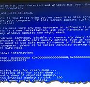 Image result for Windows XP Blue Screen of Death Color
